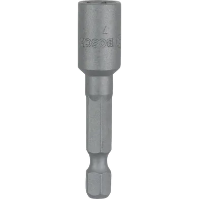 Sexkantshylsa m. magnet 7 mm