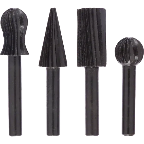 Raspsats Trä/Metall 4 delar, Ø 6 mm skaft