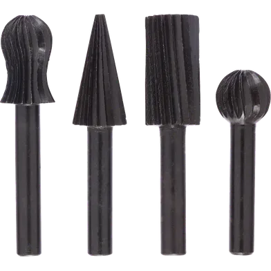 Raspsats Trä/Metall 4 delar, Ø 6 mm skaft