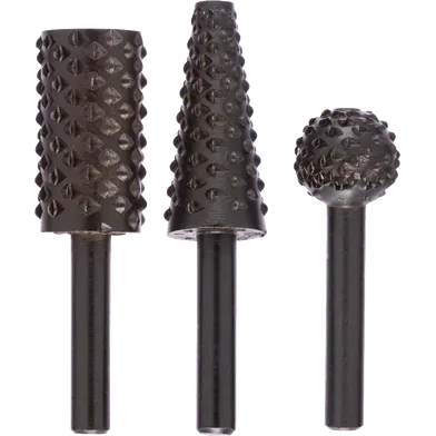 Raspsats Trä/Metall 3 delar, Ø 6 mm skaft