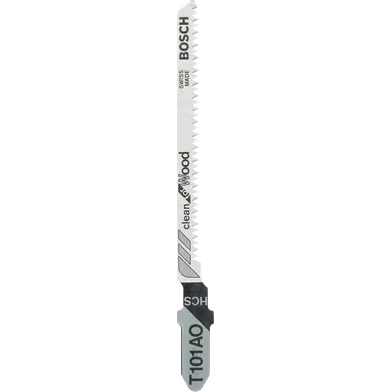 Sticksågsblad T 101 AO Clean Trä 83 mm, 5-pack