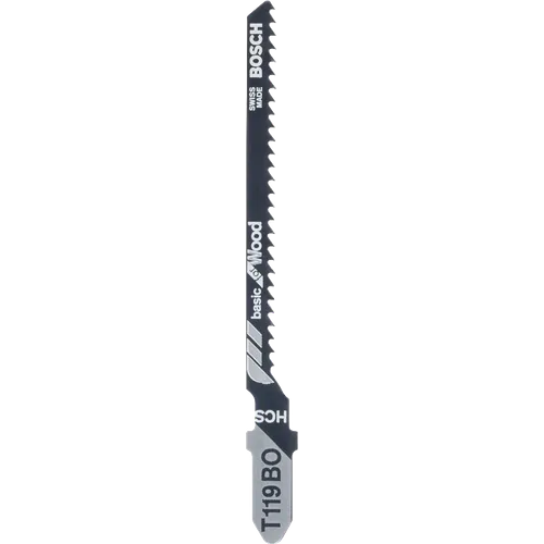 Sticksågsblad T119 BO Basic Trä 83 mm, 5-pack