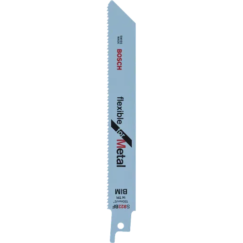 Tigersågblad S 922 BF Flexible for Metal 150 mm, 5-pack