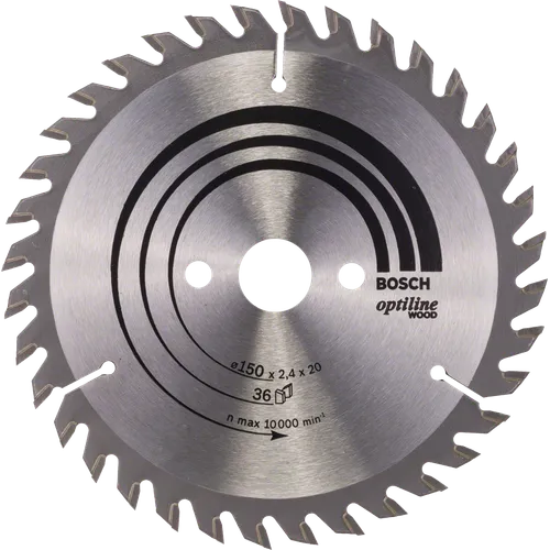 Cirkelsågklinga Optiline Trä 150/20 mm, 36T