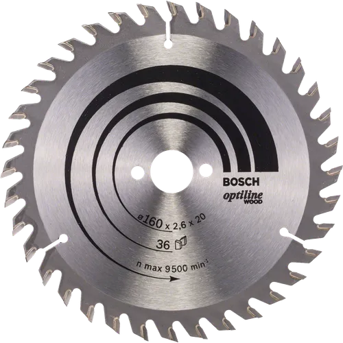 Cirkelsågklinga Optiline Trä 160/16 mm, 36T