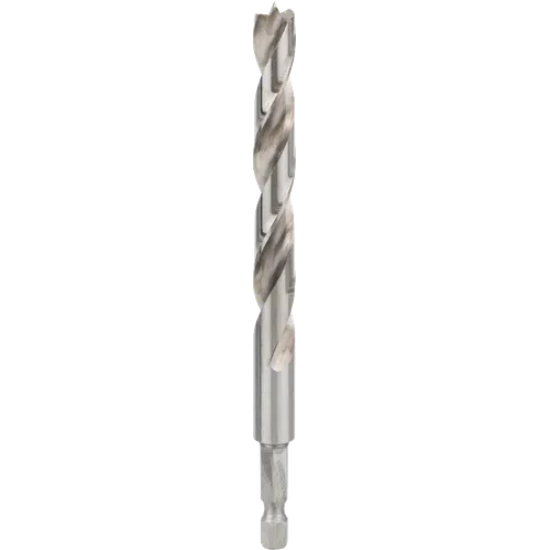 Träspiralborr, 1/4-tum insexskaft 10x87/133 mm, 1-pack