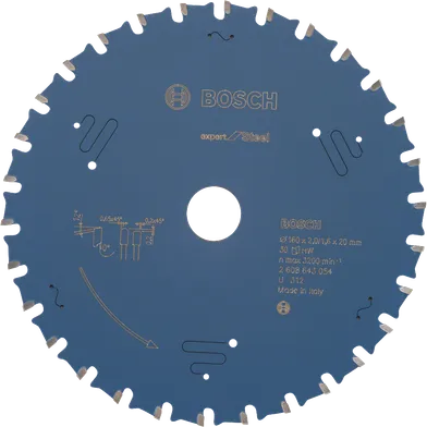 Cirkelsågklinga Expert Stål 160/20 mm, 30T