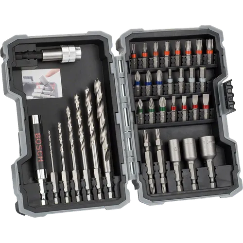 Borr- och bitsset Wood Pro 35 delar