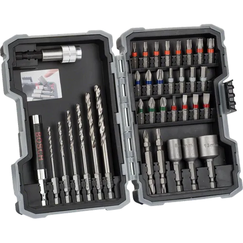 Borr- och bitsset Metal Pro 35 delar