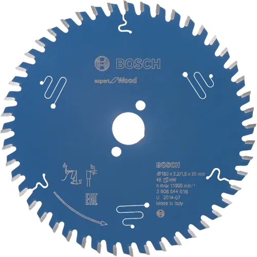 Cirkelsågklinga Expert Trä 160/20 mm, 48T