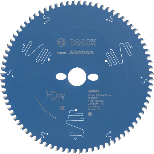 Cirkelsågklinga Expert Aluminium 254/30 mm, 80T
