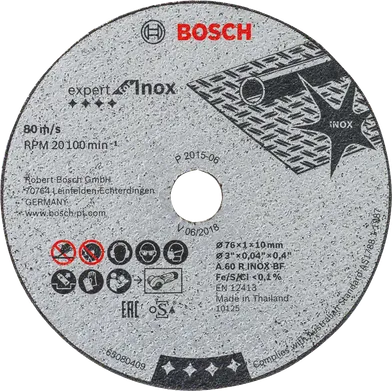 Kapskiva Expert Inox 76 mm, 5-pack