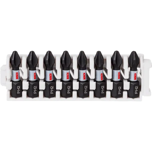 Bits PH Impact Control PH2, 25 mm, 8-pack