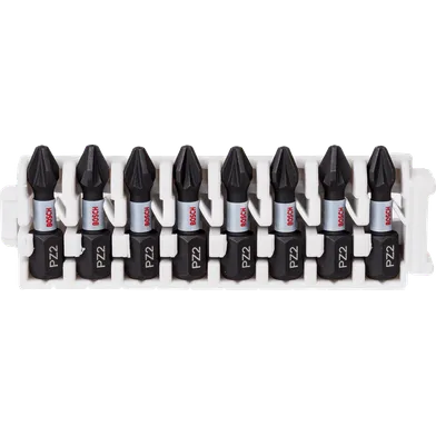 Bits PZ Impact Control PZ2, 25 mm, 8-pack