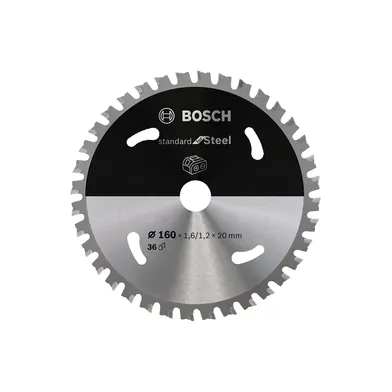 Cirkelsågklinga Standard f. batteridrift, Metall 160/20 mm, 40T