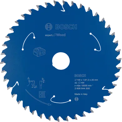 Cirkelsågklinga Standard f. batteridrift, Trä 140/20 mm, 42T