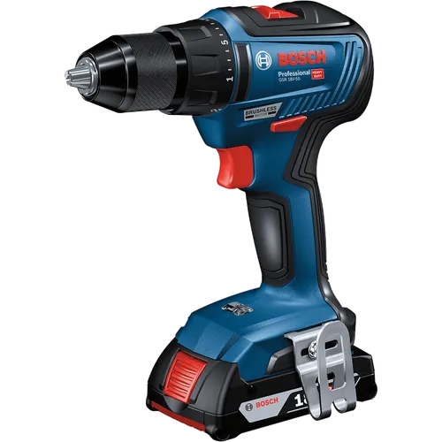 Skruvdragare GSR 18 V-55 2x5.0 Ah, L-CASE