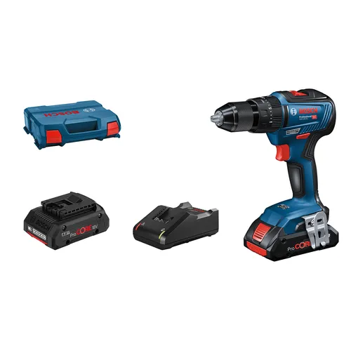 Skruvdragare GSR 18 V-55 2x4.0 Ah, L-BOXX