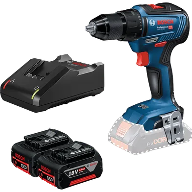 Skruvdragare GSR 18 V-55 2x5.0 Ah, L-CASE