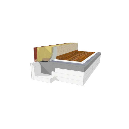 L-element hörn S200MX H400x600x600 mm