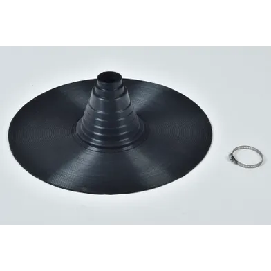 Takstos m. slangklämma 50/60 mm