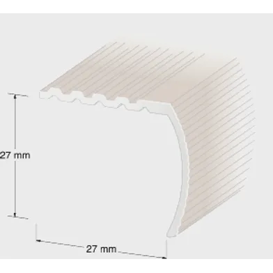 Trappnos 29x29 mm 100 cm, Platina, Nr 150