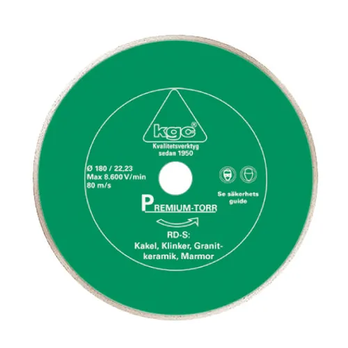 Diamantklinga Ø125, 22,23mm, RD-S