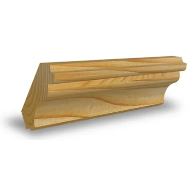 Allmogeskugglist obehandlad furu 19x53 mm, CW916, Löpmeter