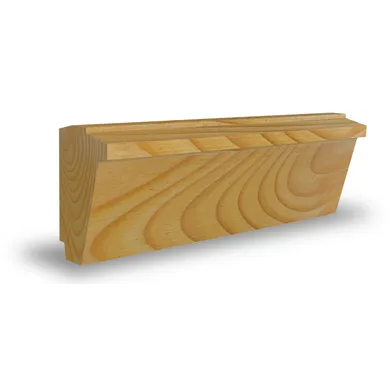 Skugglist obehandlad furu 21x43 mm, Löpmeter