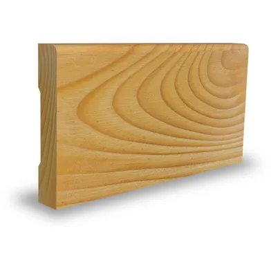 Sockel obehandlad furu 12x56 mm, Löpmeter