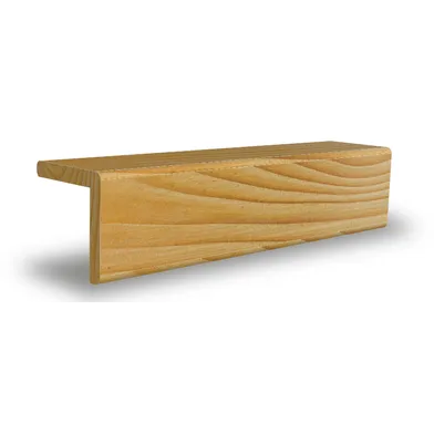 Hörnlist obehandlad furu 27x27 mm, Löpmeter