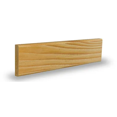 Foglist obehandlad furu 8x33 mm, Löpmeter