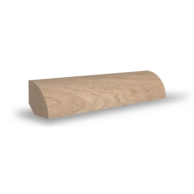 Kvartstav lackad ek 12x12 mm, Löpmeter