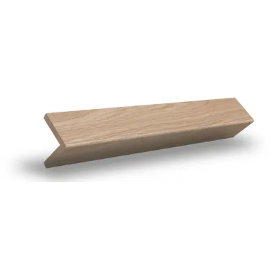 Hörnlist lackad ek 27x27 mm, 2500 mm