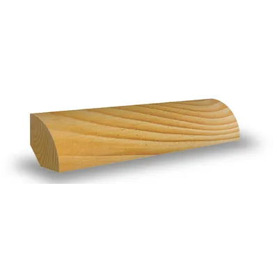 Kvartstav obehandlad furu 15x15 mm, Löpmeter