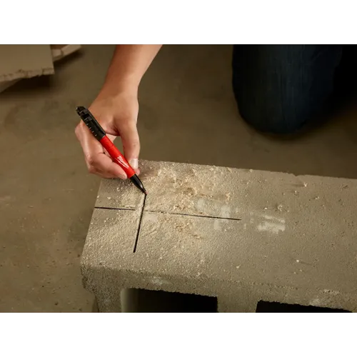 Märkpenna Tunn spets, svart