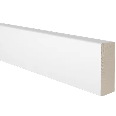 Salningslist vitmålad furu 21x69 mm, 2200 mm
