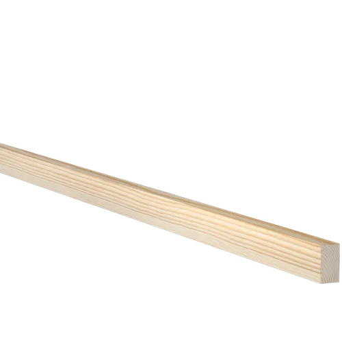 Planhyvlad obehandlad furu 15 mm 15x27 mm, 1000 mm