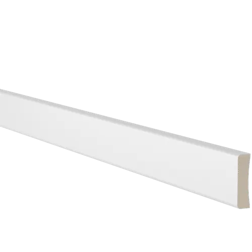 Foder vitmålad furu 12x43 mm, 2200 mm