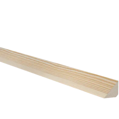 Trekantslist obehandlad furu 21 mm, Löpmeter