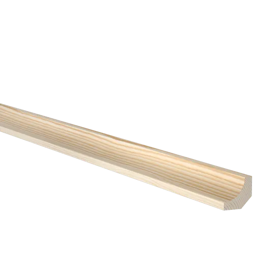 Hålkälslist obehandlad furu 15x33 mm, Löpmeter