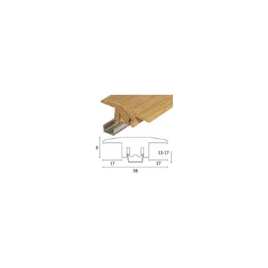 T-Profillist, ek 2 m 13-17 mm