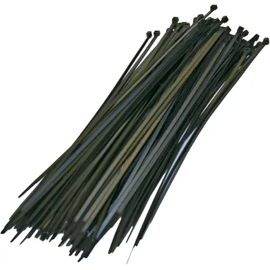 Buntband Svart 390x4,8 mm, 20 st/frp