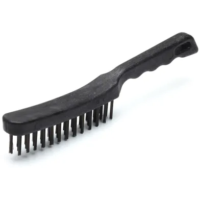 Stålborste plast 3-rad