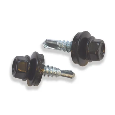 Farmarskruv JT2 f. trä, C3 4,8x35 mm, Oxidröd, 250 st/frp