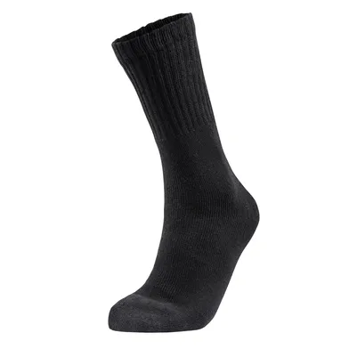Bomullsstrumpa, Svart Strl. 40-44, 5-pack