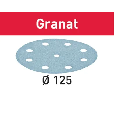 Slippapper STF D125/8 GR K120, 10-pack