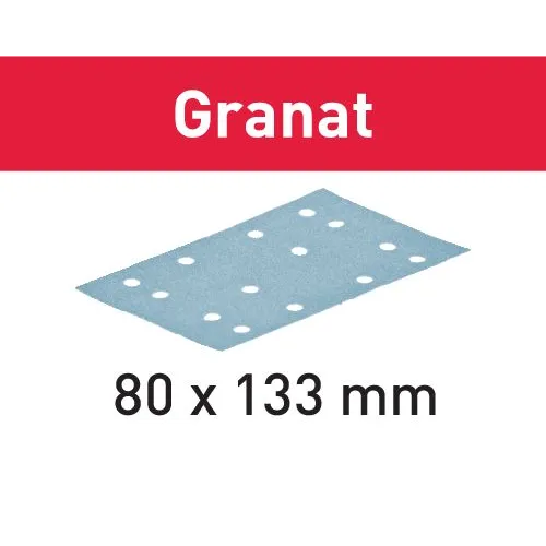 Slippapper STF 80x133 GR K120, 100-pack