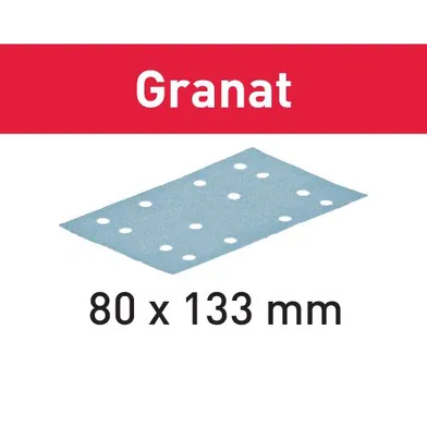 Slippapper STF 80x133 GR K120, 10-pack