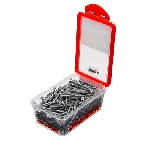 Trallskruv m. borrspets C4 4,8x47 mm, 250 st/frp